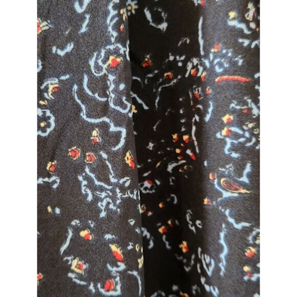 Nuon Women's size 26 Floral Wide Leg Casual Workwear Trouser Pant - Picture 5 of 9